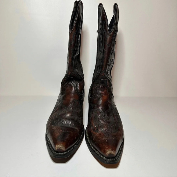 LAREDO Western ~ Cowboy Boots Men’s Size 8.5 D Leather Brown Style 6862 - Picture 5 of 11